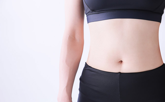 Diet effect by whole body exercise in Under Water