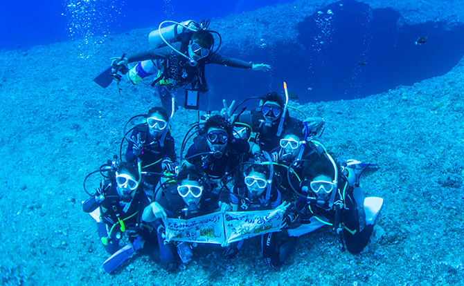 講習生同士の仲がいい