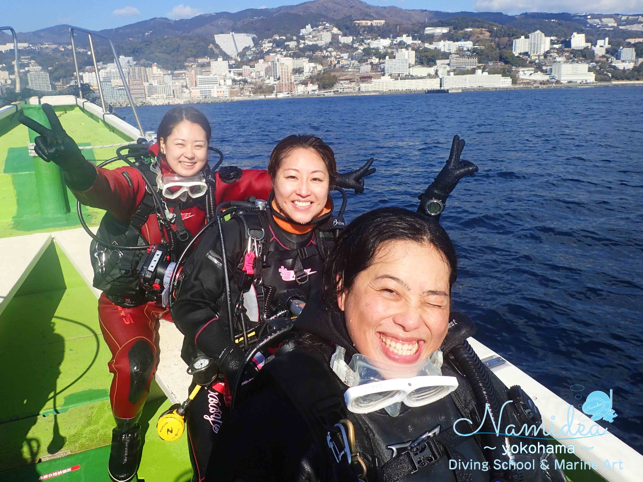 熱海沈船＆洞窟ダイビングツアー