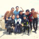 江之浦でスキューバダイビング！みんなでわいわい潜る海が一番！