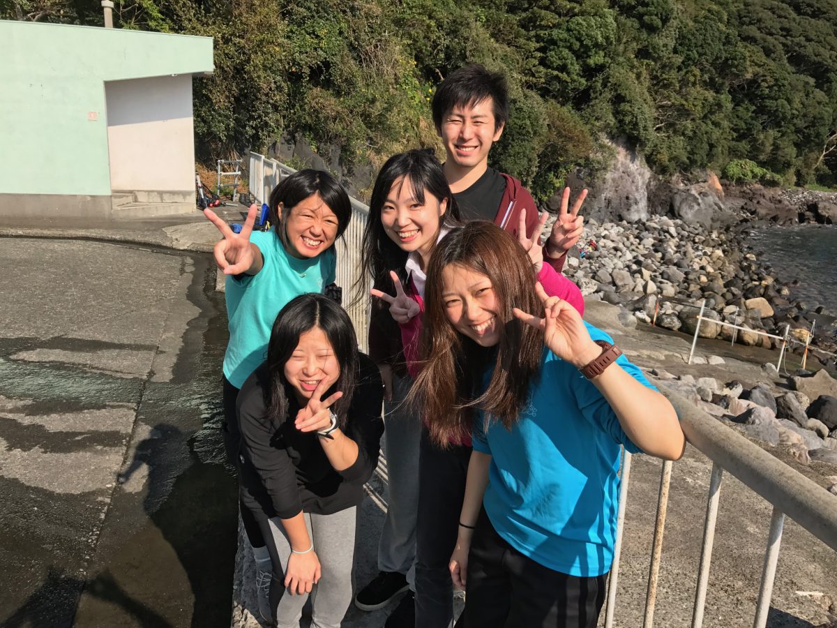 伊東でボートダイビング