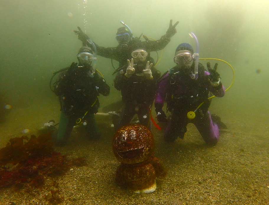 DMTの講習でむかえる記念ダイブ