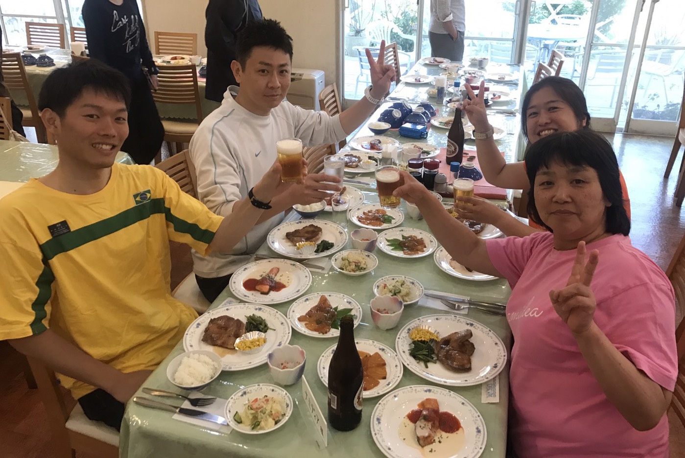 Namidea 伊豆大島ツアー　乾杯