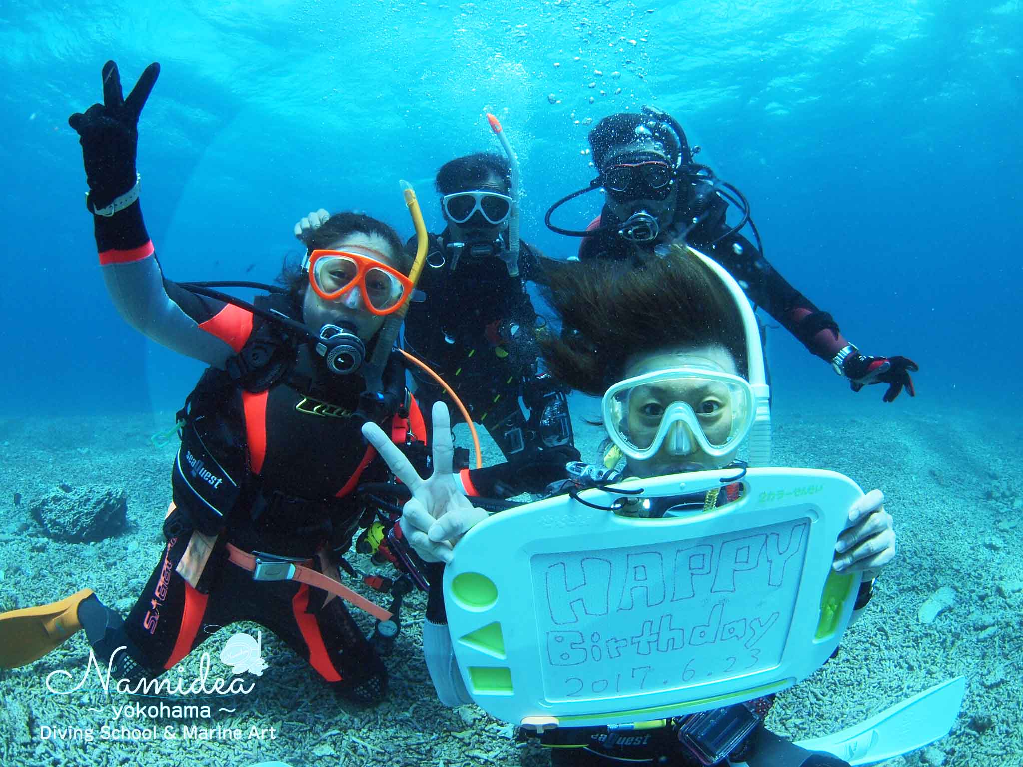 石垣島記念ダイブ