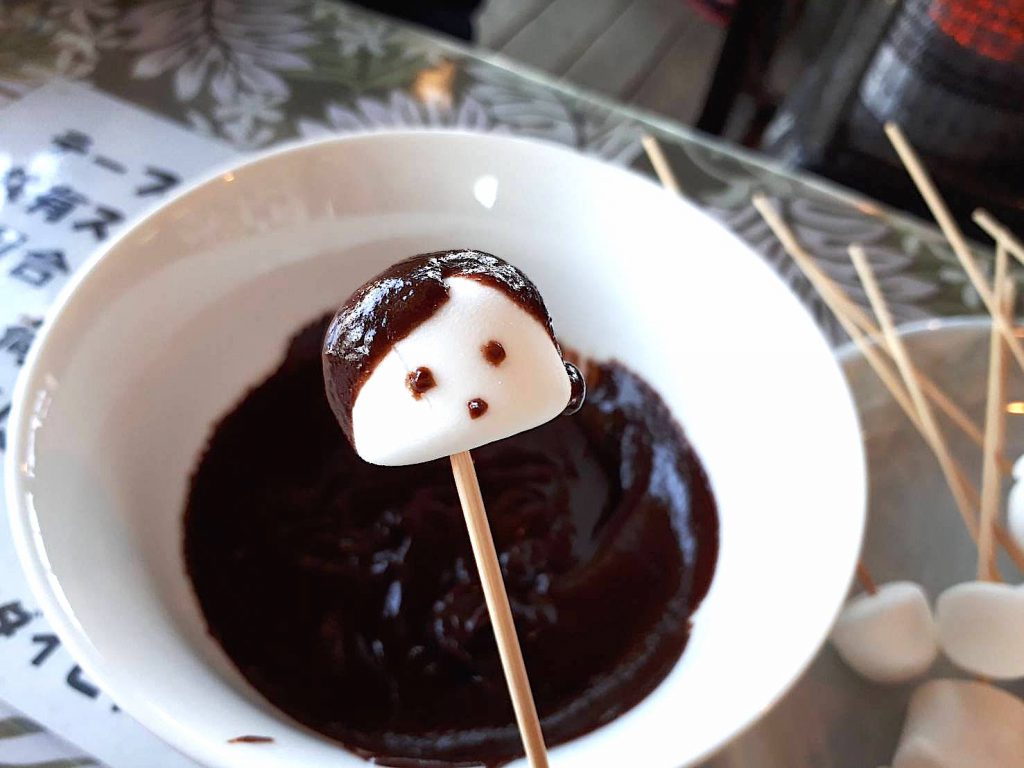 チョコフォンデュ