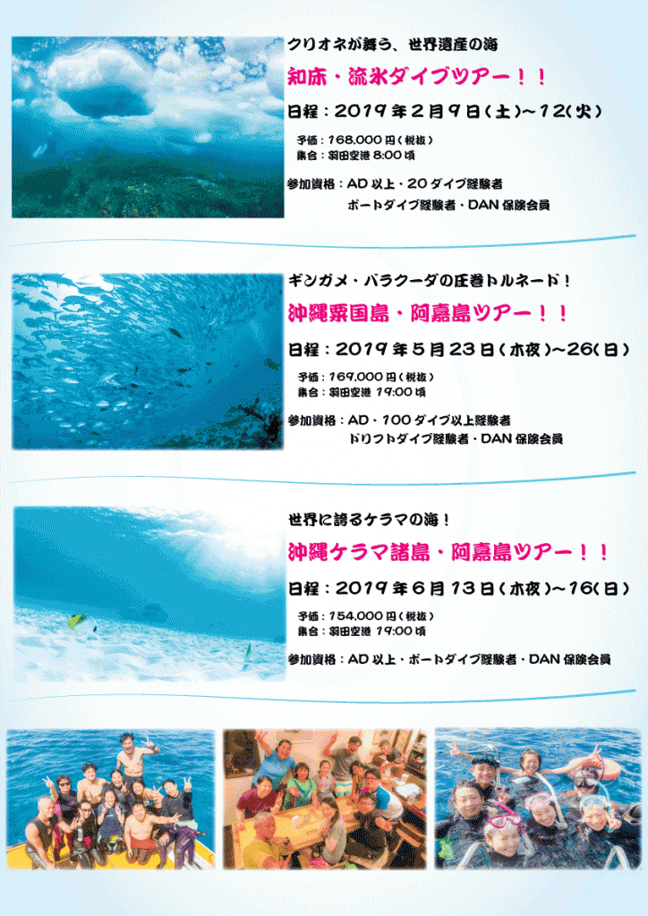 2018-19Namideaリゾートツアー
