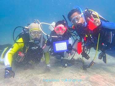 ナミディア週末オープンウォーター講習！伊東はビーチも魚がたくさん！