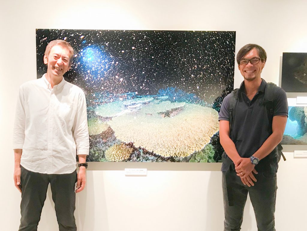 中村卓哉さんの写真展にて記念撮影