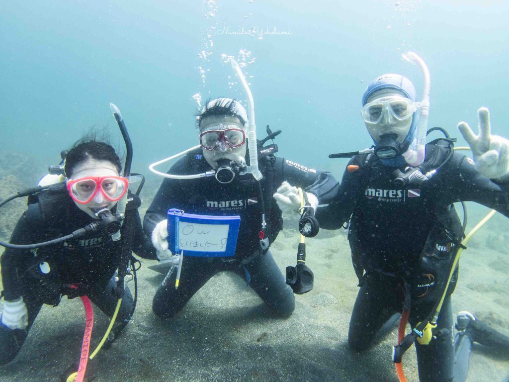 Namidea 真鶴でライセンス講習!