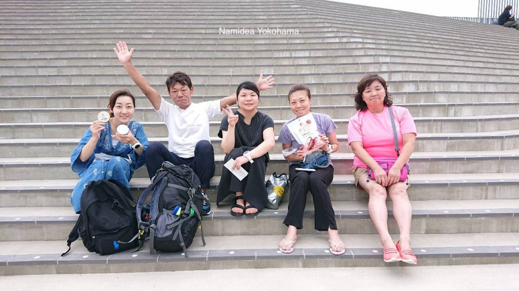 伊豆大島　岡田港リニューアルしていました