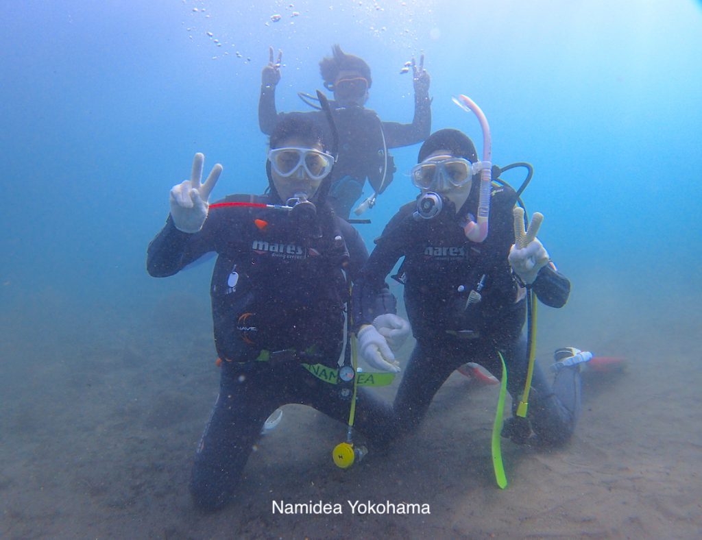 ナミディア 西伊豆井田ツアー 潜降もバッチリでした!