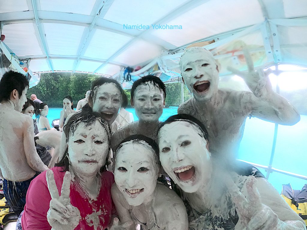 ミルキーウェイで泥パック ナミディア リゾートツアー