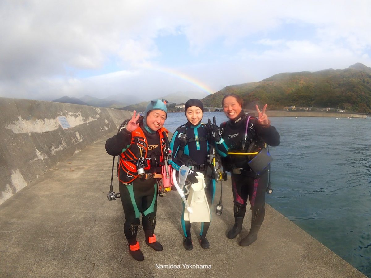 土肥の虹はとっても大きかったし消えなかった！
