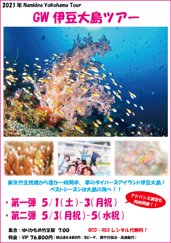 2021NamideaGW大島ツアー!