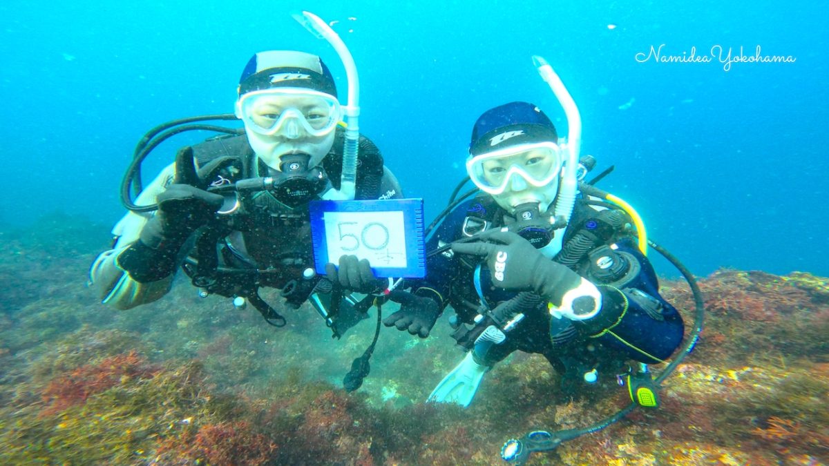 50本記念ダイビング