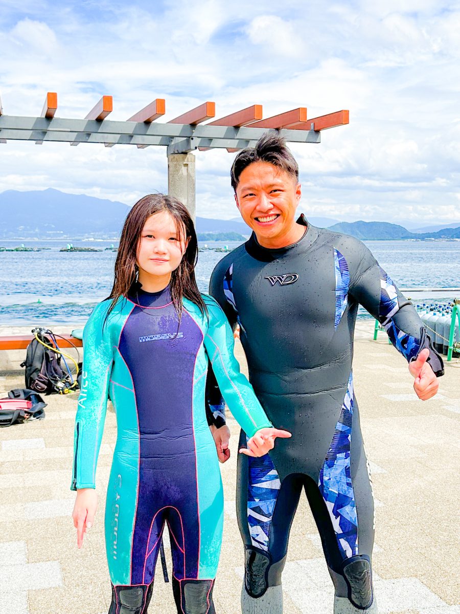 Namidea 夏休みの家族ダイビング!
