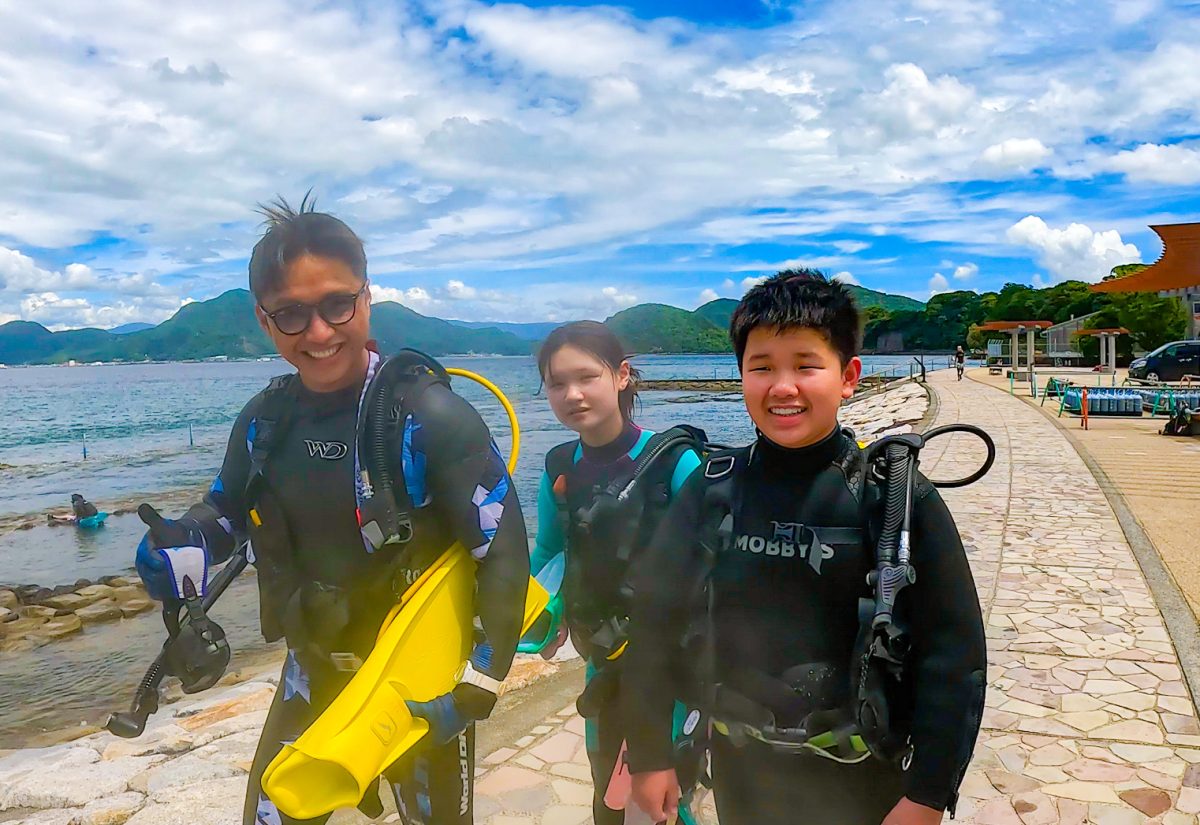 Namidea 夏休みの家族ダイビング!
