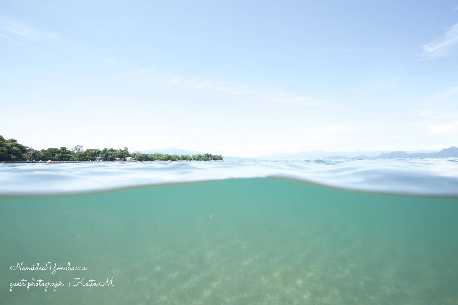 大瀬崎　湾内　反水面