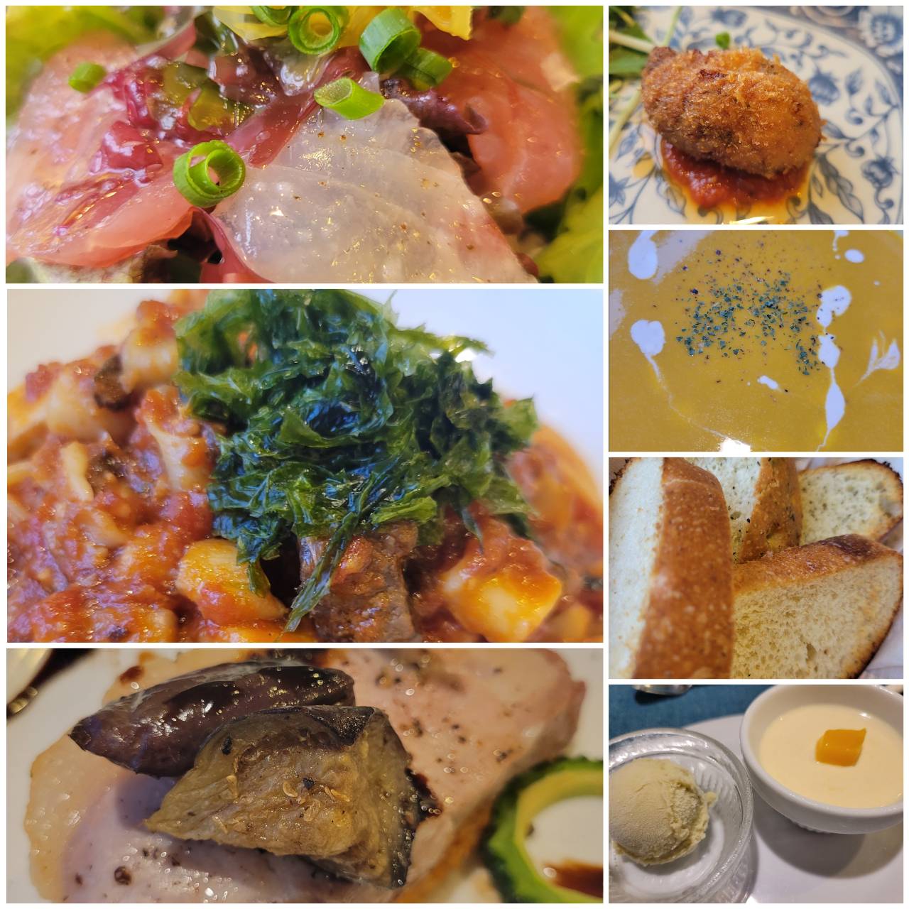 ネイティブシー奄美 夕食