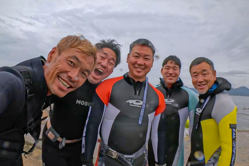 講習チームは福浦へ!ツアーチームは熱海の沈船探検してきました🧭