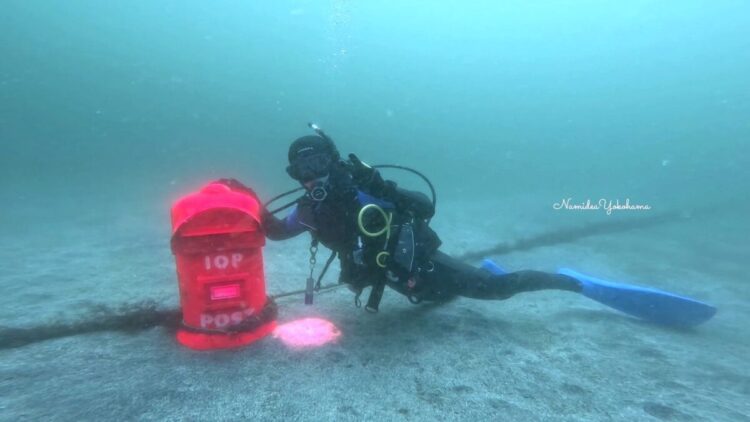 伊豆海洋公園 IOP 水中ポスト