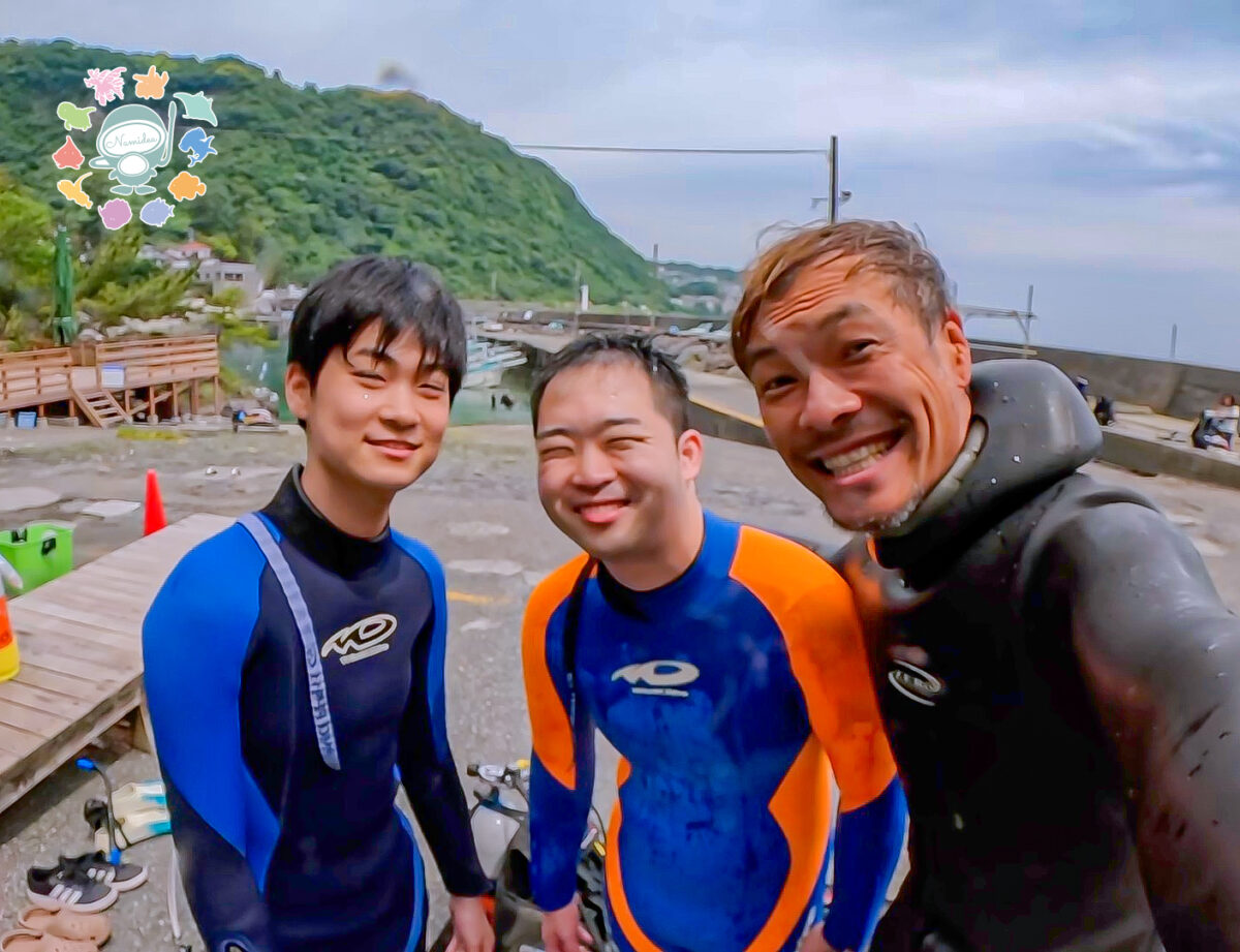 Namidea 週末前は富戸でアドバンス講習開催🤿🏖