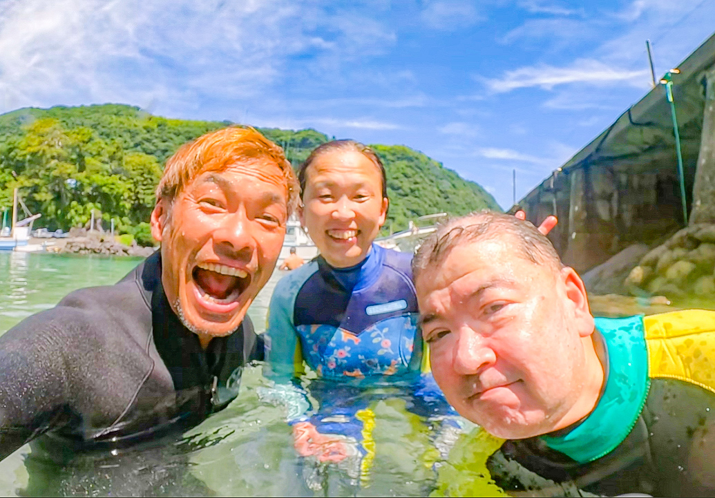 Namidea 水中も夏模様に!