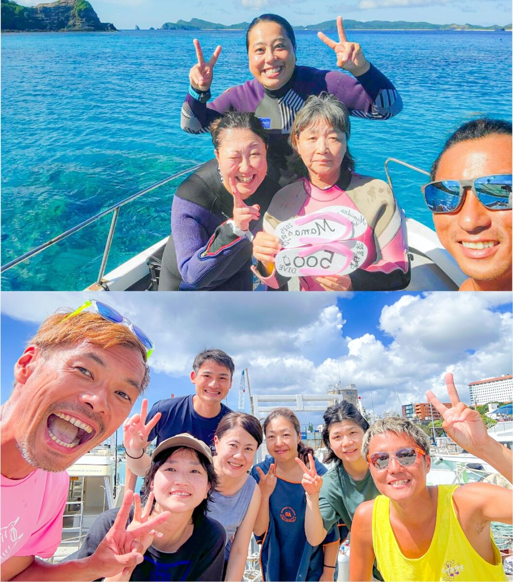 Namidea 渡嘉敷島と粟国島でメモリアルダイブ🎉🎉🎉