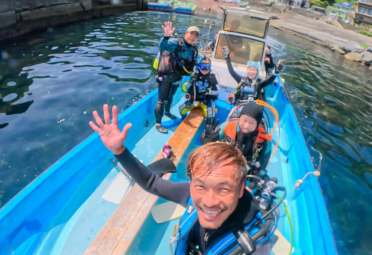 Namidea 連休明け一泊ツアーは北川ボートから⛴️💨