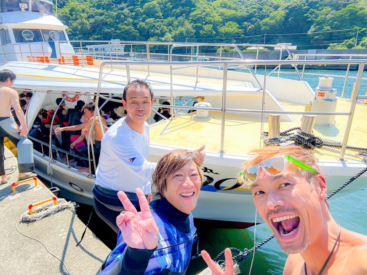 Namidea お盆休み真っ盛り❗️押切JAPAN🇯🇵神子元島ツアー開催🦈🦈🦈