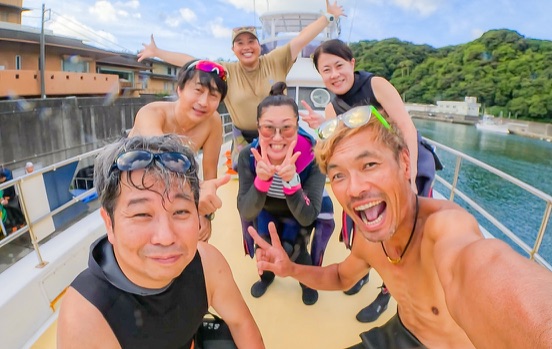 Namidea 押切JAPAN🇯🇵神子元島ツアー🦈🦈🦈