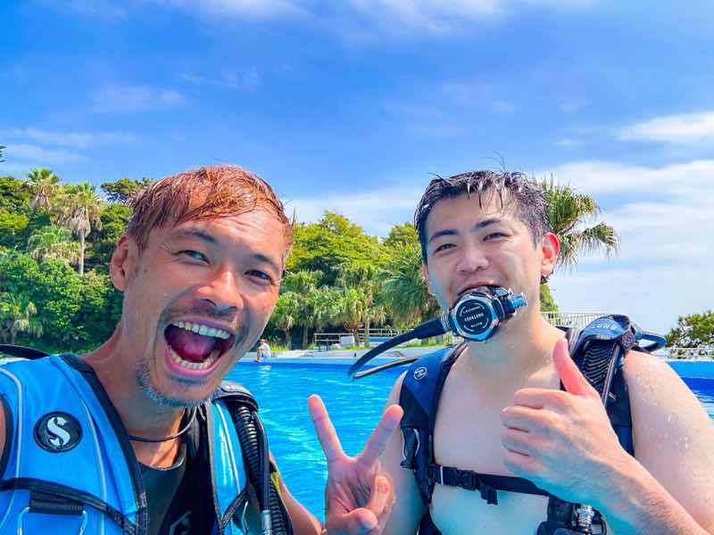 Namidea 連休明けはダイブマスター講習！