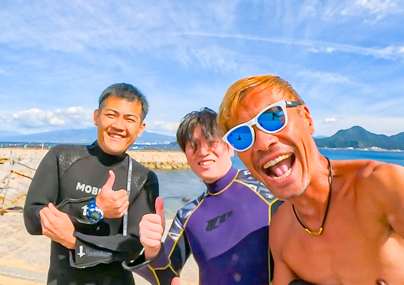 Namidea 秋の海は最高❗️平沢ビーチ&浮島ボートツアー開催🎉