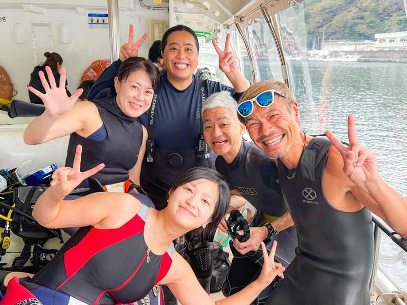 Namidea 10月ラストの押切JAPAN🇯🇵神子元島ツアー開催🦈