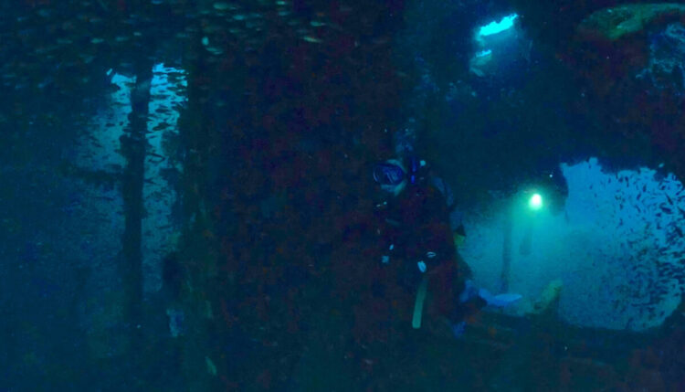 Namidea 10月最初の週末は熱海沈船探索ダイブ❗️⛴️💨