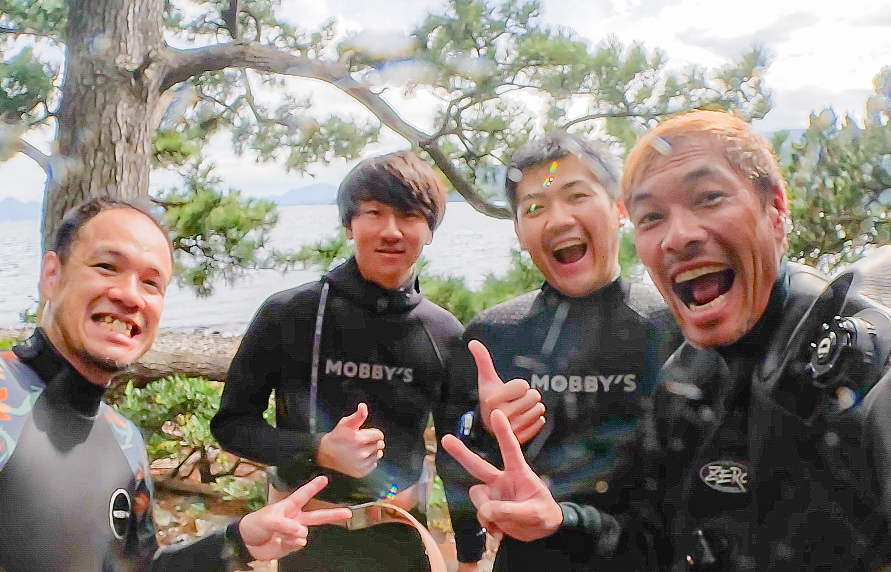 Namidea 連休最終日は大瀬崎でアップデート講習&ツアー開催🎉