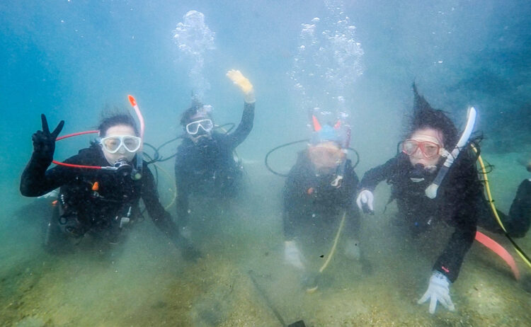 Namidea 連休初日は平沢ビーチでワイワイダイビング👯♀️