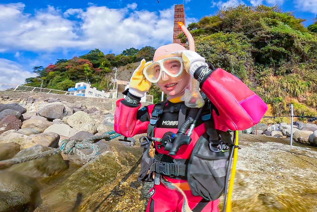 Namidea OWダイバー認定！