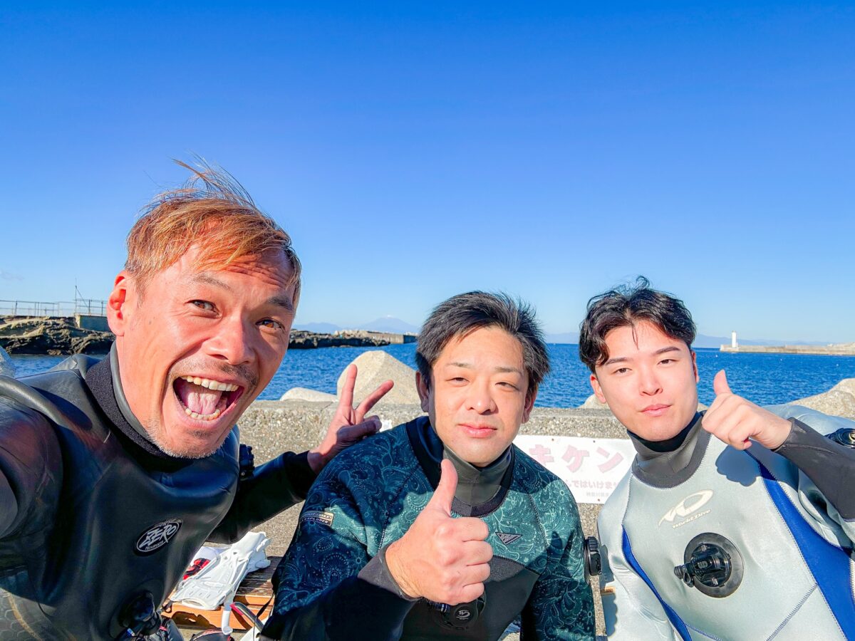 Namidea 城ヶ島でドライセミナー&お店では学科講習開催✏️