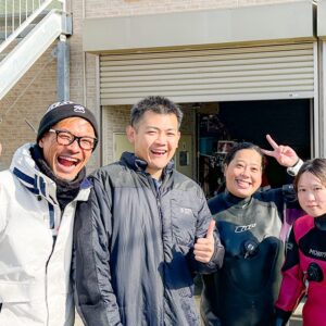 Namidea城ヶ島でボートダイブ&プロ目指して講習スタート🎉