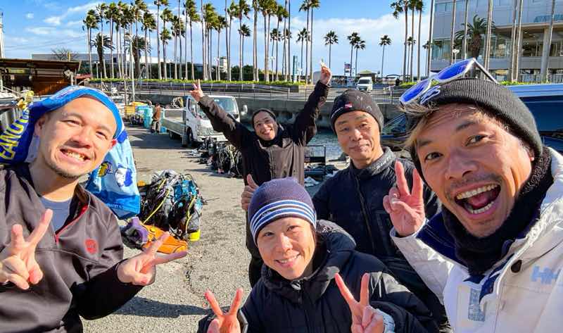 Namidea 連休中日は熱海沈船探索ダイビングへ⛴️💨