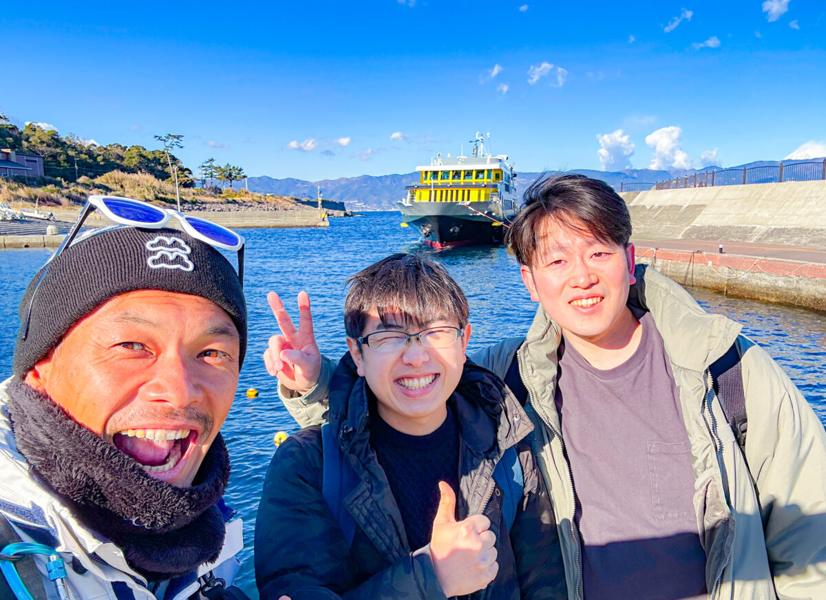 Namidea 快晴の初島ツアー！透明度も復活！！