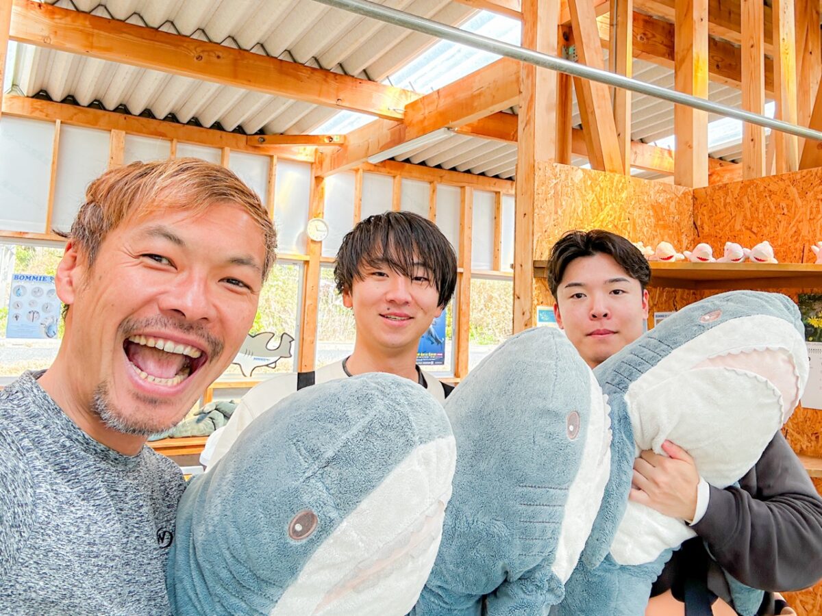 Namidea 春の陽気の2月最終日!伊戸・鮫まみれツアー開催!