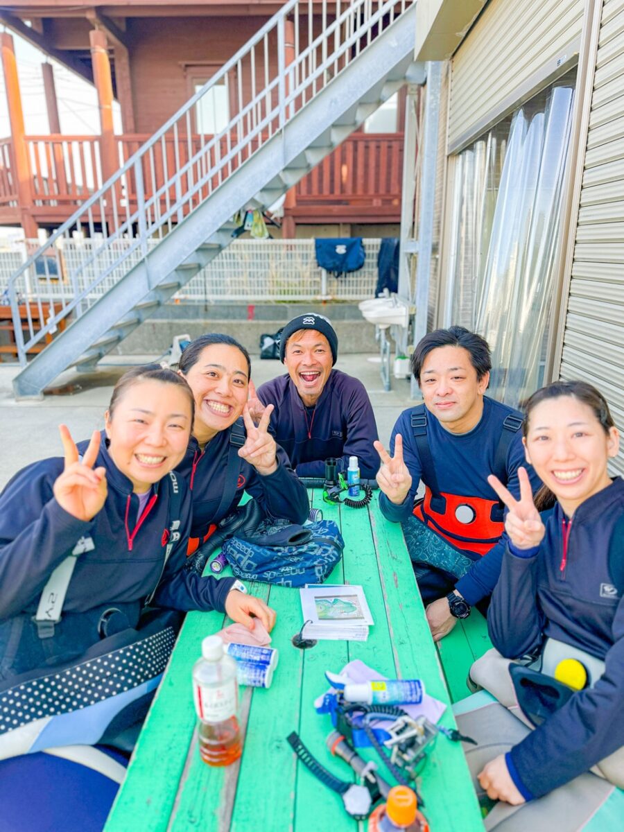 3月スタート!インストラクター誕生!ツアー組は城ヶ島でひな祭りマクロダイブ!