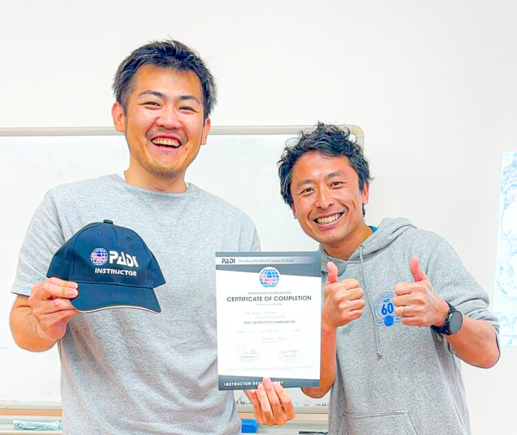 Namidea 3月スタート!インストラクター誕生!ツアー組は城ヶ島でひな祭りマクロダイブ!